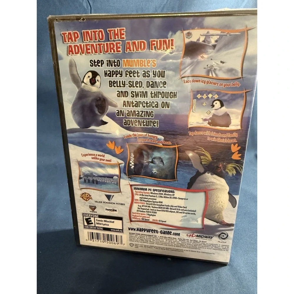 Happy Feet - PC - Video Game New Sealed